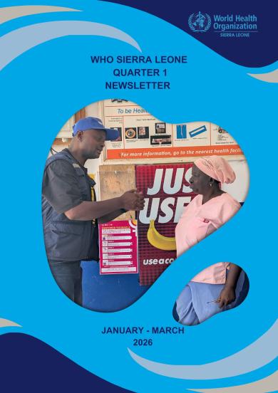 WHO Sierra Leone 1st Quarter 2026 Newsletter